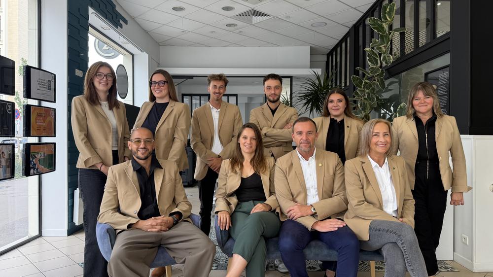 l'équipe de l'agence Bertin Immobilier