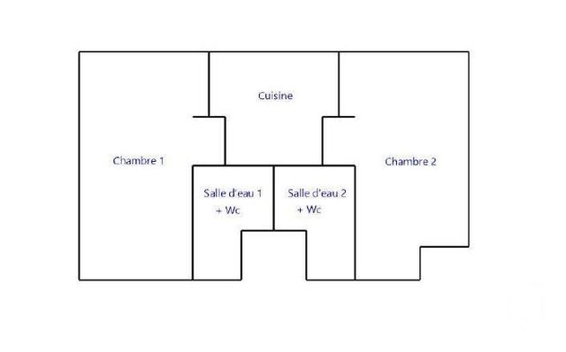 Afficher la photo en grand Appartement T2 à vendre - 2 pièces - 31.6 m2 - CAEN - 14 - BASSE-NORMANDIE - Century 21 Bertin Immobilier