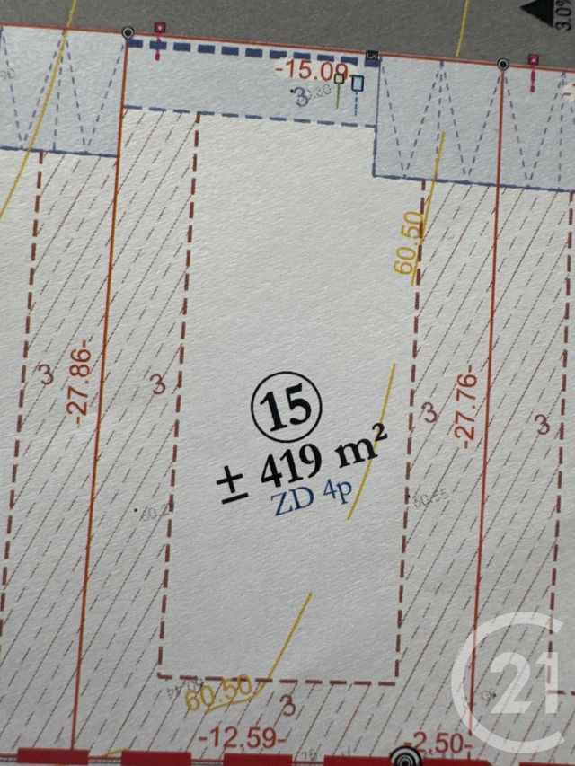 Terrain à vendre MAY SUR ORNE