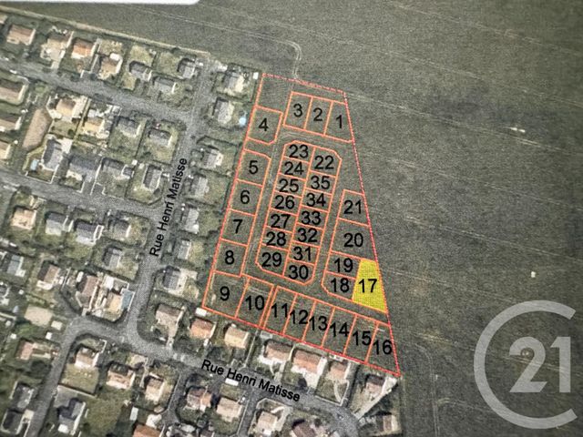 Afficher la photo en grand terrain à vendre - 506.0 m2 - MAY SUR ORNE - 14 - BASSE-NORMANDIE - Century 21 Bertin Immobilier