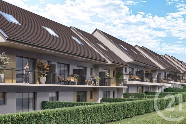 Appartement F3 à vendre - 3 pièces - 56.8 m2 - ETERVILLE - 14 - BASSE-NORMANDIE - Century 21 Bertin Immobilier